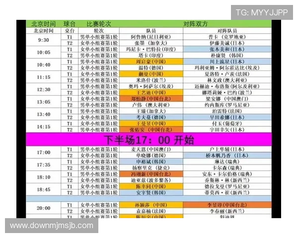 2026年世界杯比赛时间及乒乓球比赛时间安排的全面分析